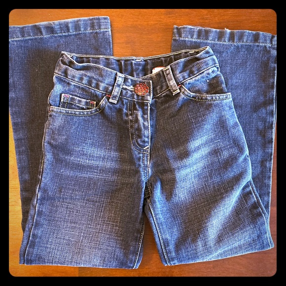 3 for $10 🌺 Catimini Boot Cut Jeans Sz 5T - Picture 1 of 5